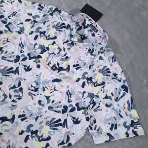 Bad Birdie Core Polo Mens 2XL Savannah Swing Performance Stretch Golf Floral